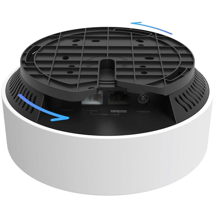 Sistem Wireless Mesh Gigabit TP-LINK Deco X50-PoE AX3000, WI-Fi 6, Dual Band 574 + 2402 Mbps, 2 Buc, alb WALTI
