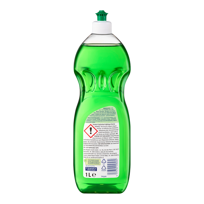 Denkmit Detergent de vase prospețime de primăvară, 1 l - WALTI WALTI