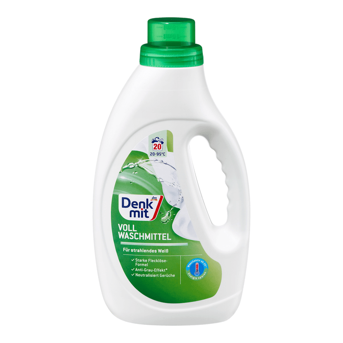 Denkmit Detergent lichid pentru rufe albe, 20 spălări, 1,1 l WALTI
