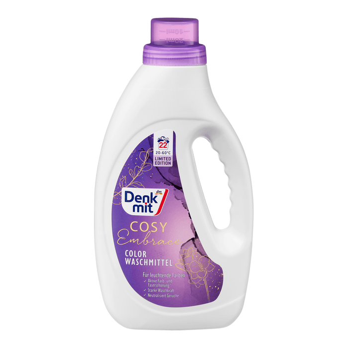 Denkmit Detergent lichid pentru rufe colorate Cosy Embrace, 22 spălări, 1,1 l WALTI