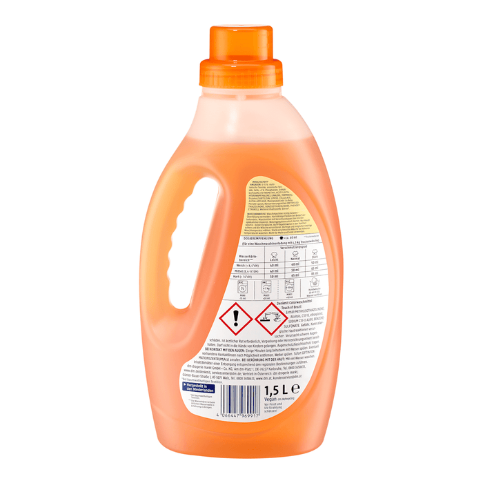 Denkmit Detergent lichid pentru rufe colorate Touch of Brazil, 30 spălări, 1,5 l WALTI