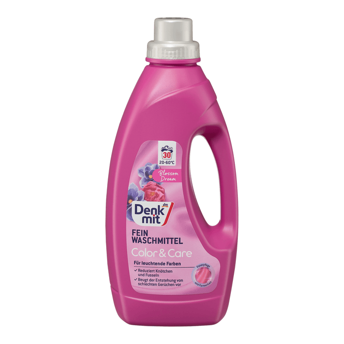 Denkmit Detergent pentru rufe delicate Color and Care Blossom Dream, 30 spălări, 1,5 l WALTI