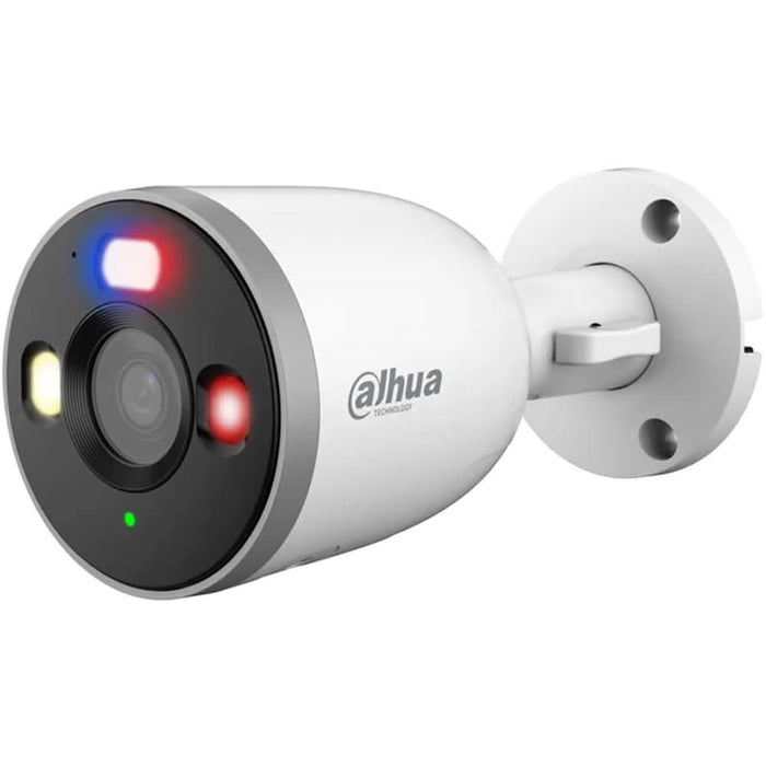 Camera IP Wireless exterior DAHUA Bullet DH-IPC-F5DP-PV-0280B, 5MP, 1620p, IP67, IR, Detectie AI, alb WALTI