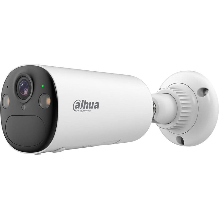 Kit camera IP Wireless exterior DAHUA DH-BF8CP-XL/M0508, 8MP, 2160p, IP66, IR, Detectie AI, baterie solara, alb WALTI