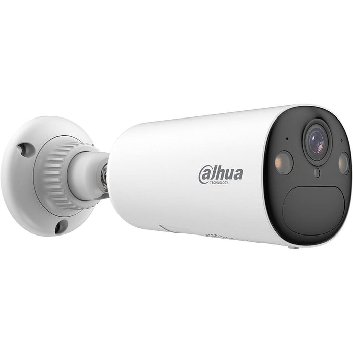 Kit camera IP Wireless exterior DAHUA DH-BF8CP-XL/M0508, 8MP, 2160p, IP66, IR, Detectie AI, baterie solara, alb WALTI