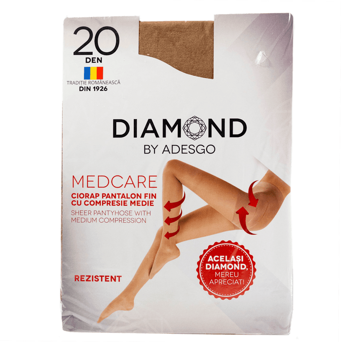 Diamond Dres damă MedCare 20DEN mărimea S, 1 buc WALTI