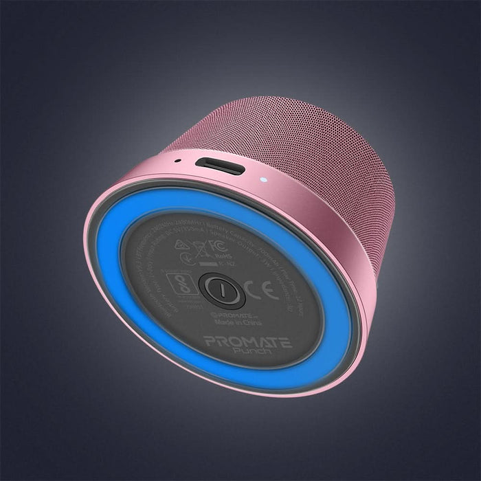 Boxa portabila PROMATE Punch, 3W, Bluetooth, Pink WALTI