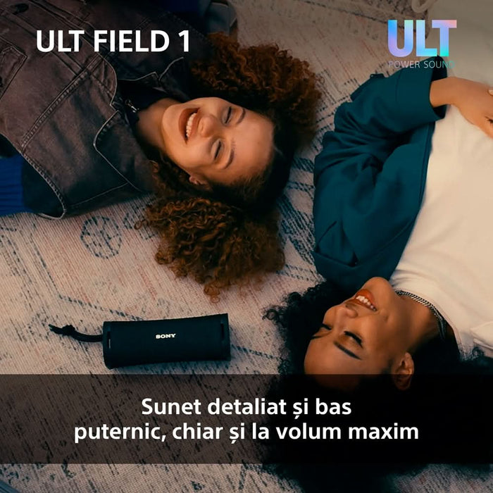 Boxa portabila SONY ULT FIELD 1 SRS-ULT10H, Bluetooth, IP67, Black WALTI