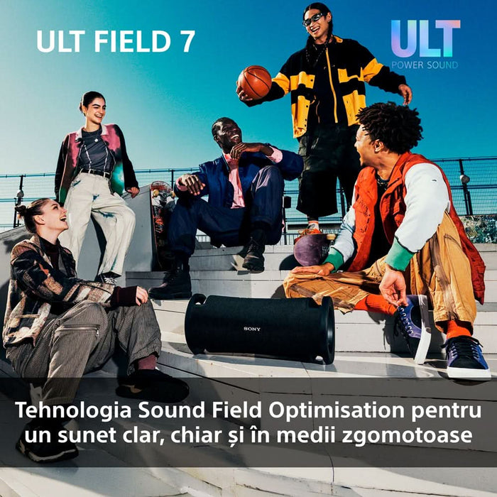 Boxa portabila SONY ULT FIELD 7 SRS-ULT70B, Bluetooth, IP67, Black WALTI