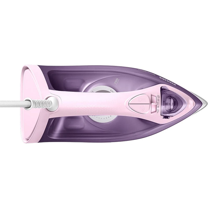 Fier de calcat PHILIPS Seria 3000 DST3020/30, 2200W, 160g/min, 300ml, talpa ceramica, violet-roz WALTI