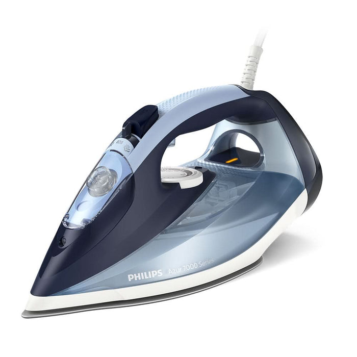 Fier de calcat PHILIPS Seria 7000 DST7020/20, 2800W, 250g/min, 300ml, talpa SteamGlide Plus, albastru WALTI
