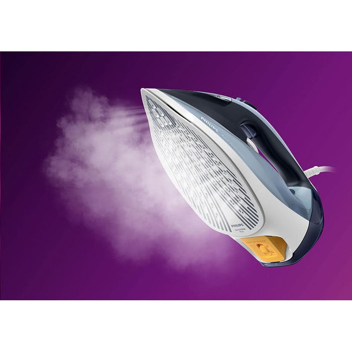 Fier de calcat PHILIPS Seria 7000 DST7020/20, 2800W, 250g/min, 300ml, talpa SteamGlide Plus, albastru WALTI