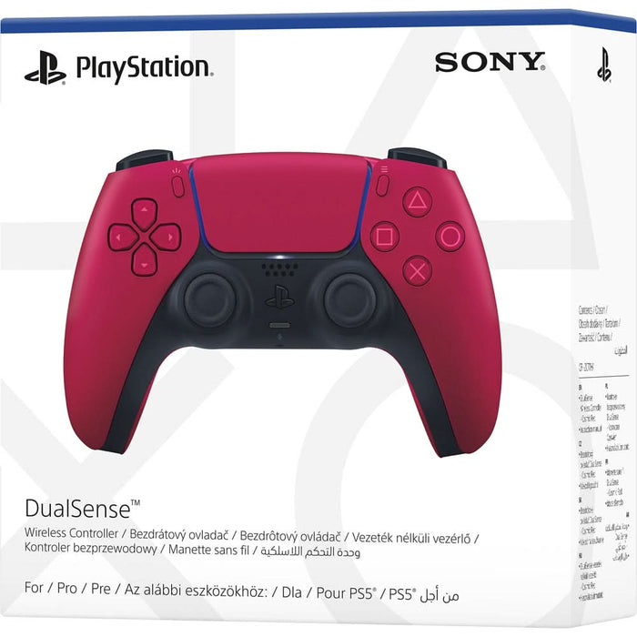 Controller Wireless PlayStation 5 DualSense V2, Cosmic Red WALTI