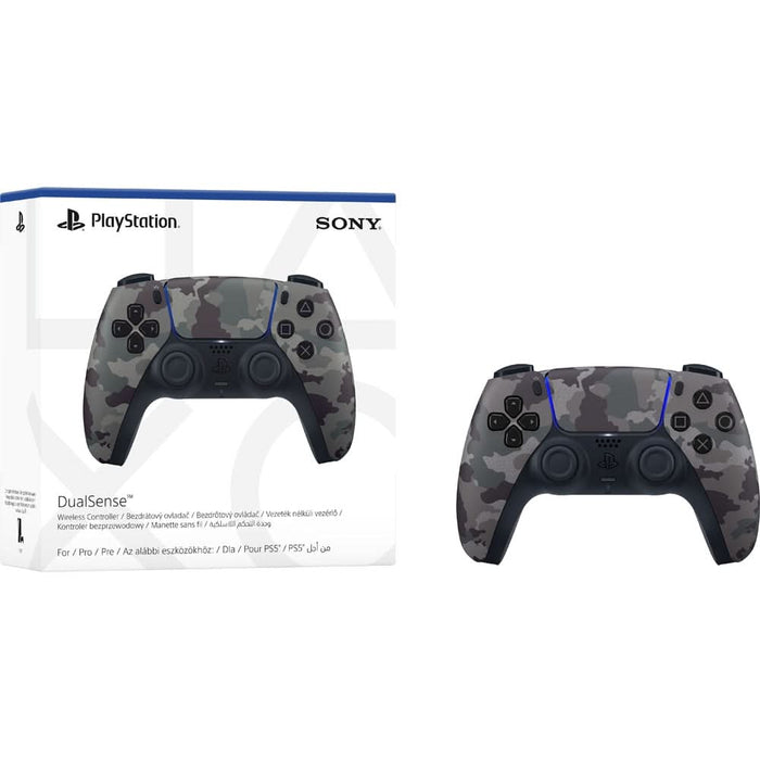 Controller Wireless PlayStation 5 DualSense V2, Grey Camo WALTI