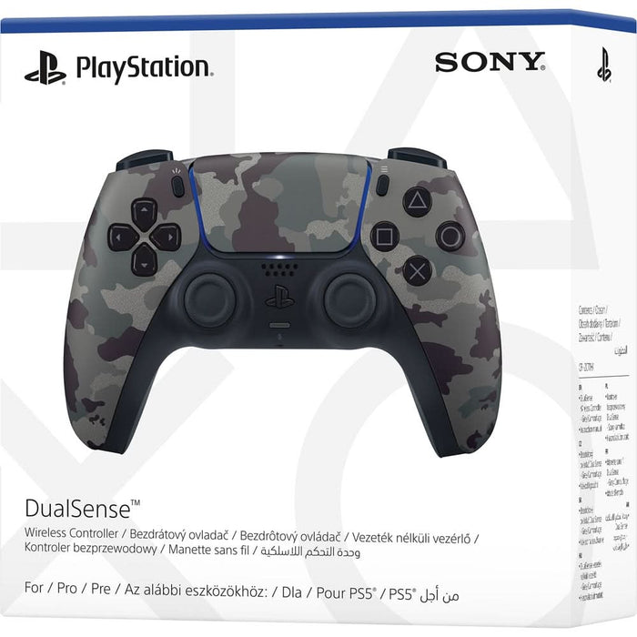 Controller Wireless PlayStation 5 DualSense V2, Grey Camo WALTI