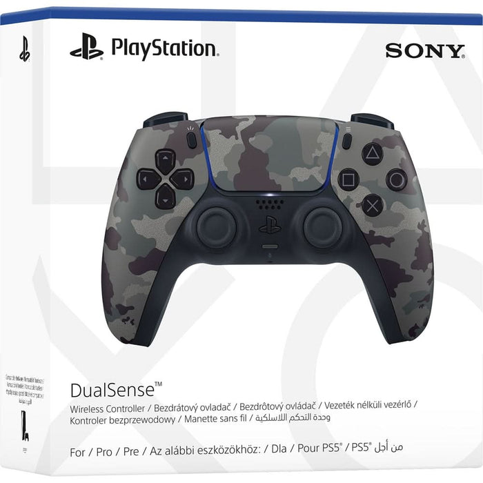 Controller Wireless PlayStation 5 DualSense V2, Grey Camo WALTI