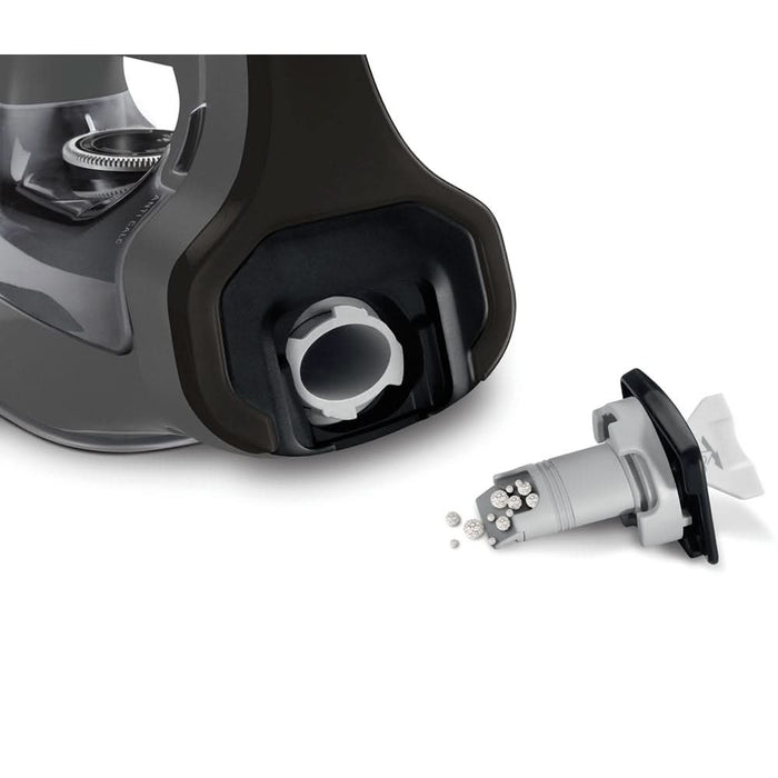 Fier de calcat ROWENTA Expertis DW7025D1, 2700W, 180g/min, 300ml, talpa Microsteam 400 Laser, negru WALTI