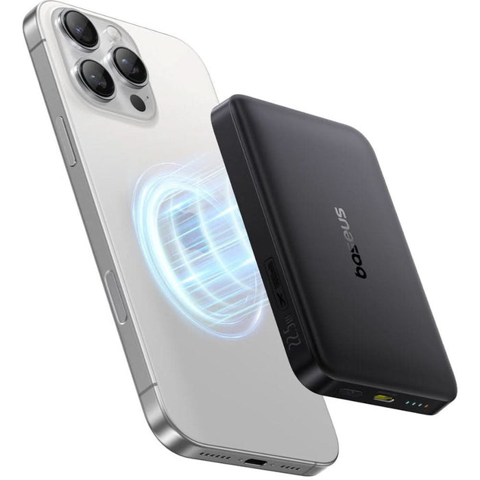 Baterie externa BASEUS EnerFill FM12, 10000 mAh, 1x USB-C, negru WALTI