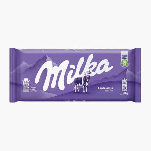 milka Ciocolata Lapte Alpin 90 g - WALTI WALTI