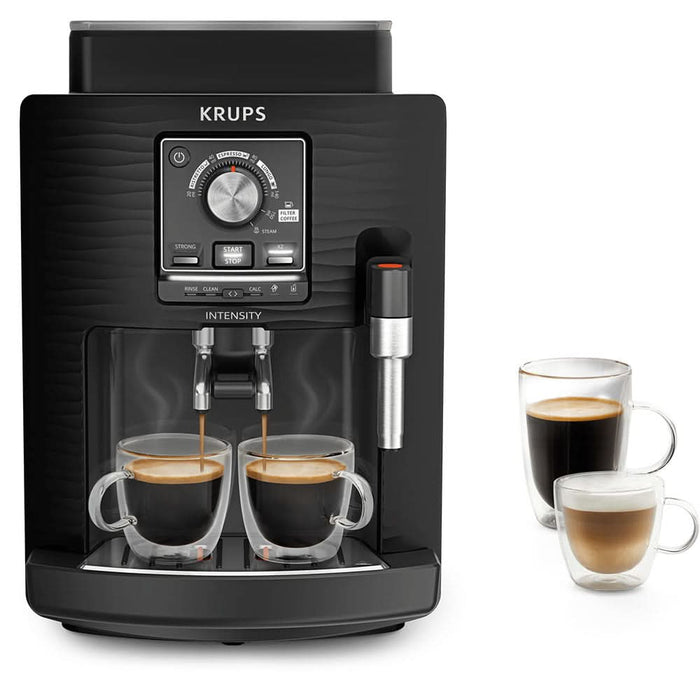 Espressor automat KRUPS Intensity EA5008E0, 1.7l, 1450W, 15 bar, negru WALTI