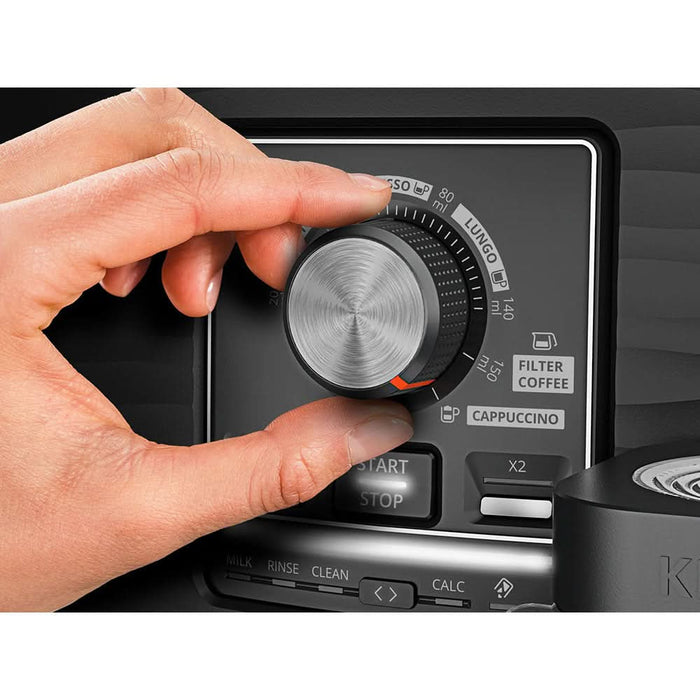 Espressor automat KRUPS Intensity Milk EA5028E0, 1.7l, 1450W, 15 bar, negru WALTI