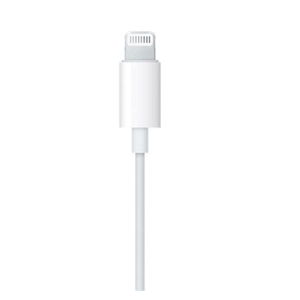 Casti APPLE EarPods MWTY3ZM/A, Cu Fir, In-ear, Microfon, Conector Lightning, alb WALTI