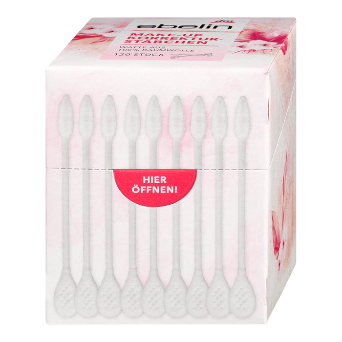ebelin Bețișoare cosmetice, 120 buc - WALTI WALTI