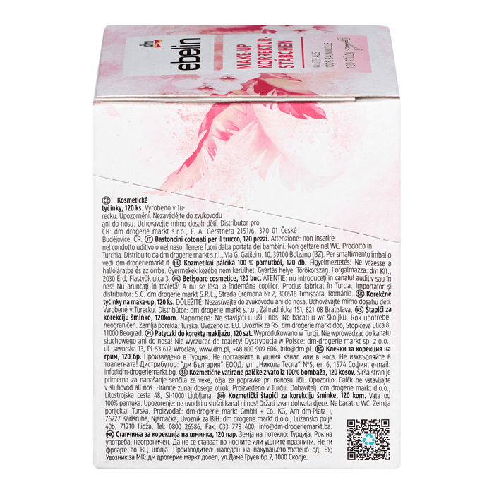 ebelin Bețișoare cosmetice, 120 buc - WALTI WALTI