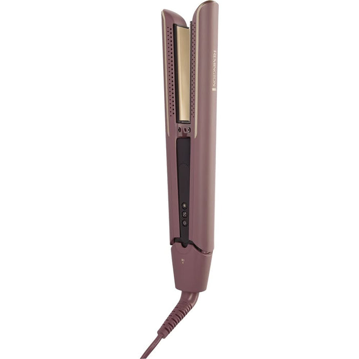 Placa de indreptat parul REMINGTON AIRvive S8930, 230 grade, LCD, invelis ceramic, mov WALTI