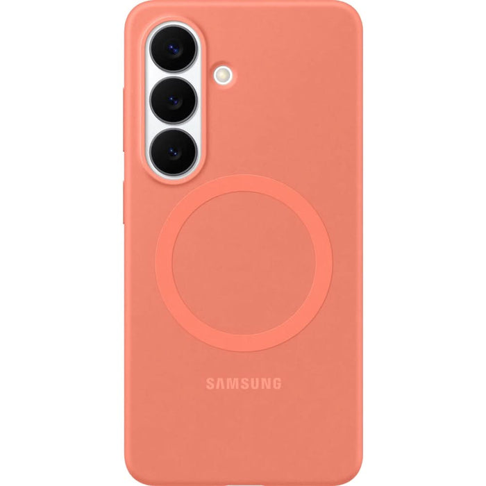 Husa telefon SAMSUNG Silicon Magnetic pentru Galaxy S26, EF-ES942COEGWW, Coral Red - WALTI WALTI