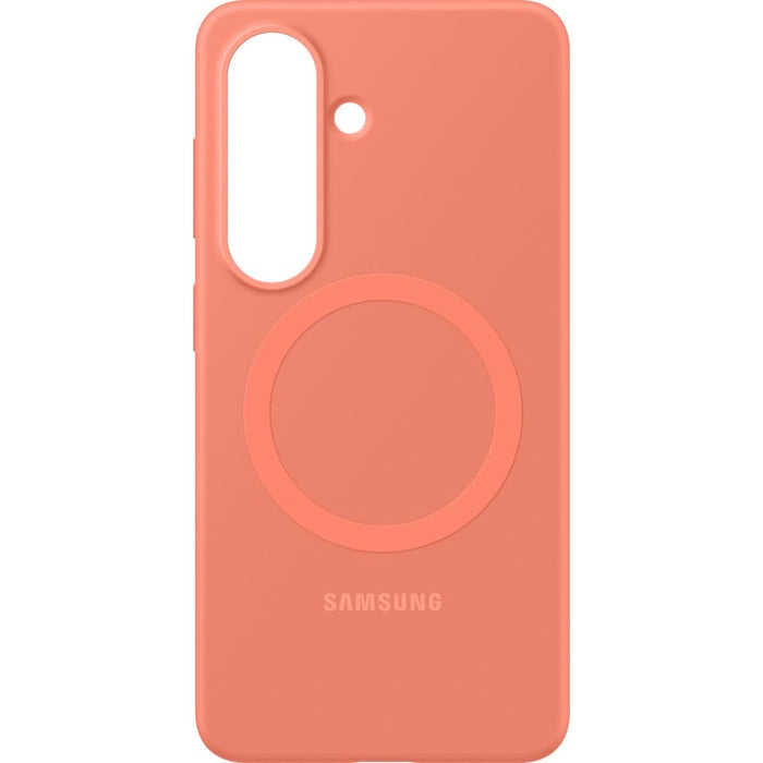 Husa telefon SAMSUNG Silicon Magnetic pentru Galaxy S26, EF-ES942COEGWW, Coral Red - WALTI WALTI