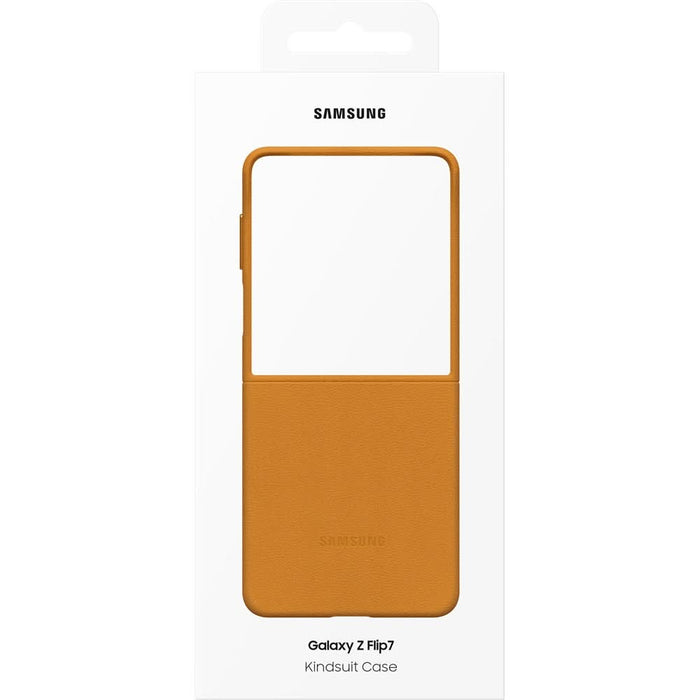 Husa telefon SAMSUNG Kindsuit Case pentru Galaxy Z Flip7, EF-VF766PAEGWW, maro WALTI