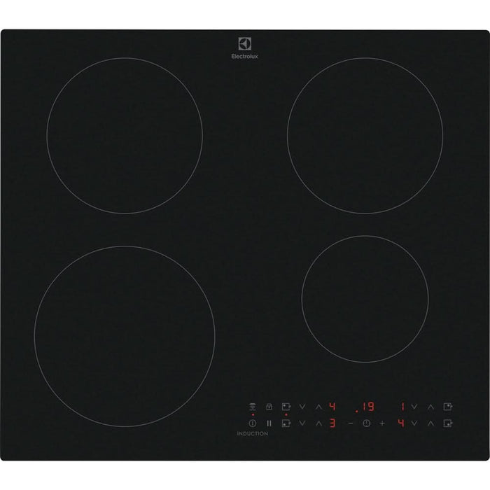 Plita incorporabila ELECTROLUX EIT60433CT, Inductie, 4 arzatoare, Touch Control, negru WALTI