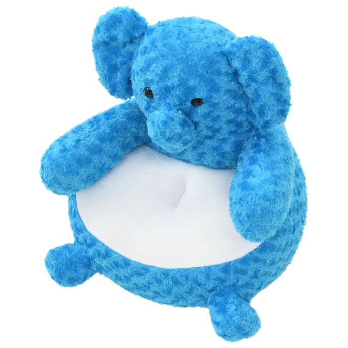 Elefant de jucărie, albastru, pluș - WALTI WALTI
