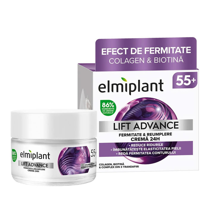 Elmiplant Cremă de față lift advance 55+, 50 ml WALTI