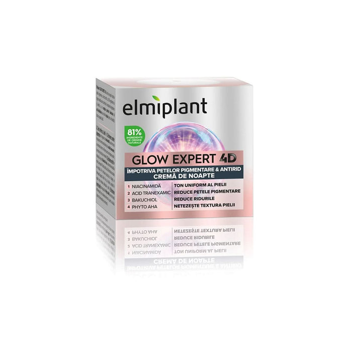 Elmiplant Cremă de noapte împotriva petelor pigmentare & antirid, 50 ml WALTI