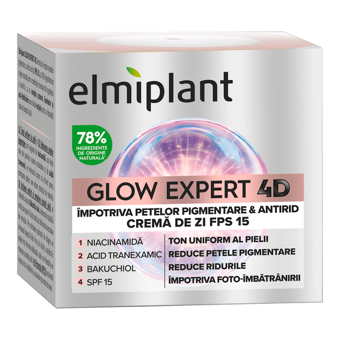 Elmiplant Cremă de zi împotriva petelor pigmentare & antirid FPS15, 50 ml WALTI