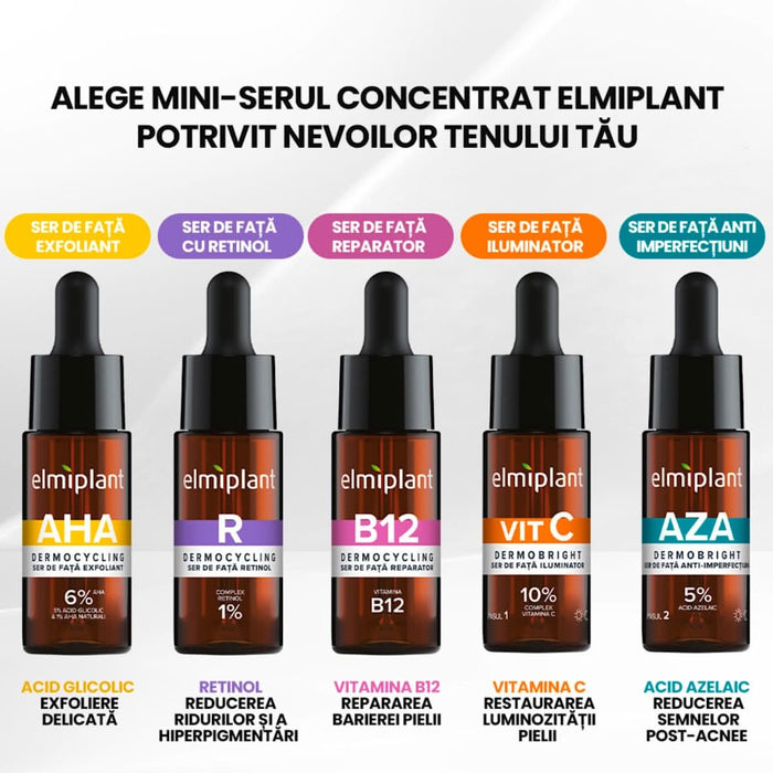 Elmiplant Ser pentru față anti-imperfecțiuni cu acid azelaic, 15 ml WALTI