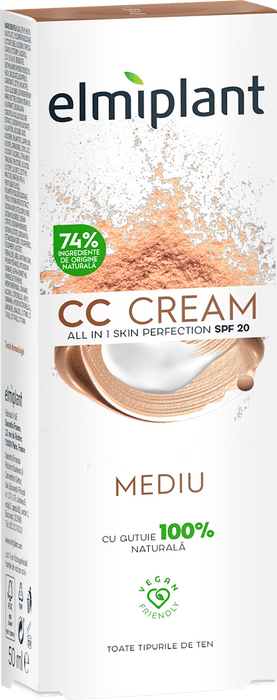 Elmiplant Skin moisture CC cream mediu, 50 ml WALTI