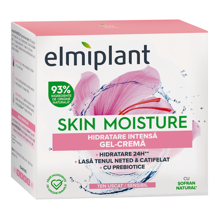 Elmiplant Skin moisture gel-cremă Intens hidratant 24h, 50 ml WALTI