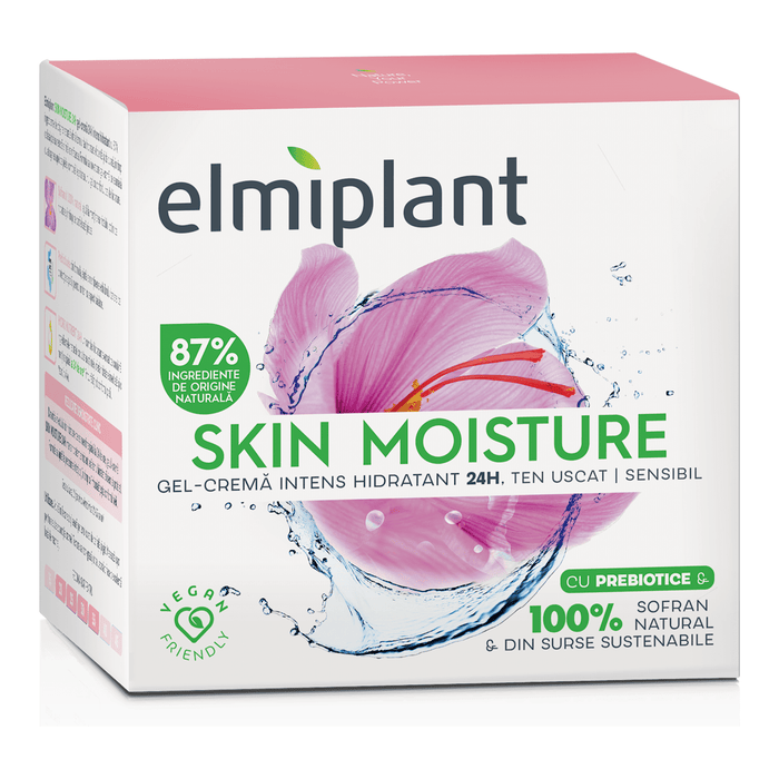 Elmiplant Skin moisture gel-cremă Intens hidratant 24h, 50 ml WALTI