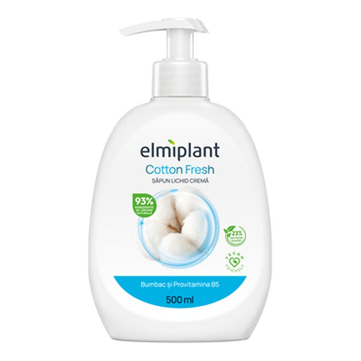 elmiplant Sapun Lichid Bumbac și Provitamina B5 500 ml - WALTI WALTI