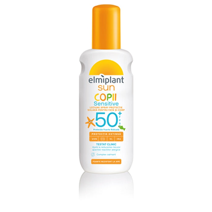 elmiplant sun Loțiune Spray Protecție Solară Sensitive Copii SPF50+ 200 ml - WALTI WALTI