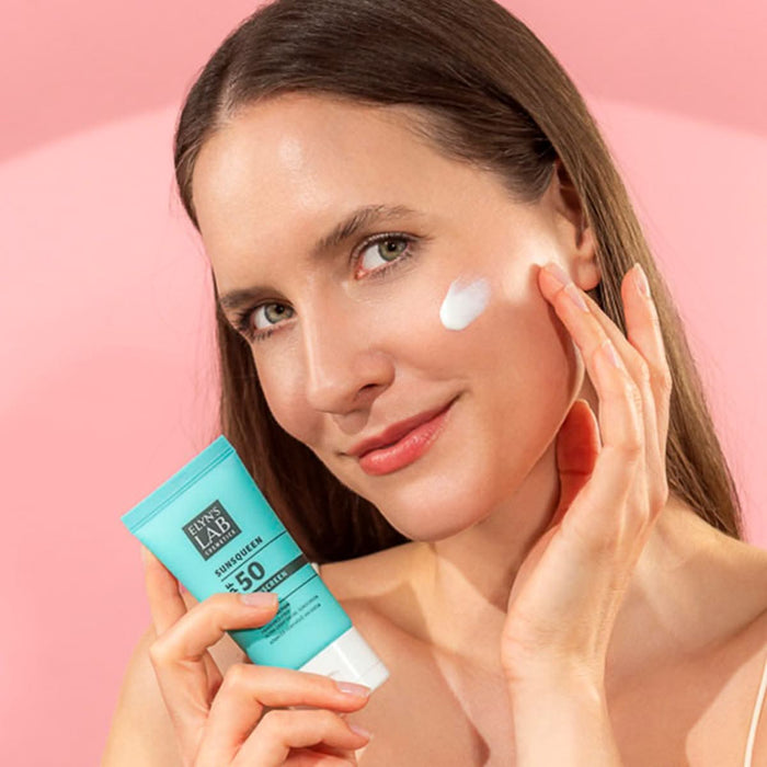 Elyn's Lab Cremă de față cu protecție solară Sunsqueen SPF50 Invisible Aqua, 40 ml WALTI