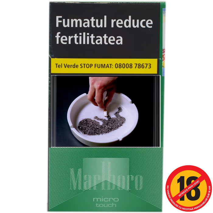 Cartus Marlboro Micro Touch (Green) - WALTI WALTI