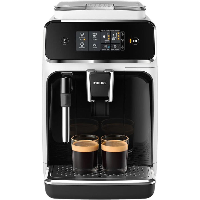 Espressor automat PHILIPS Seria 2200 EP2223/40, 1.8l, 1500W, 15 bar, alb-negru WALTI