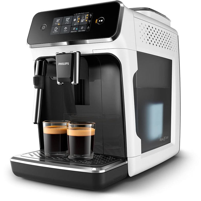 Espressor automat PHILIPS Seria 2200 EP2223/40, 1.8l, 1500W, 15 bar, alb-negru WALTI