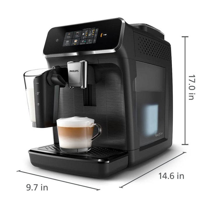 Espressor automat PHILIPS Seria 2300 EP2330/10, 1.8l, 1500W, 15 bar, negru - WALTI WALTI