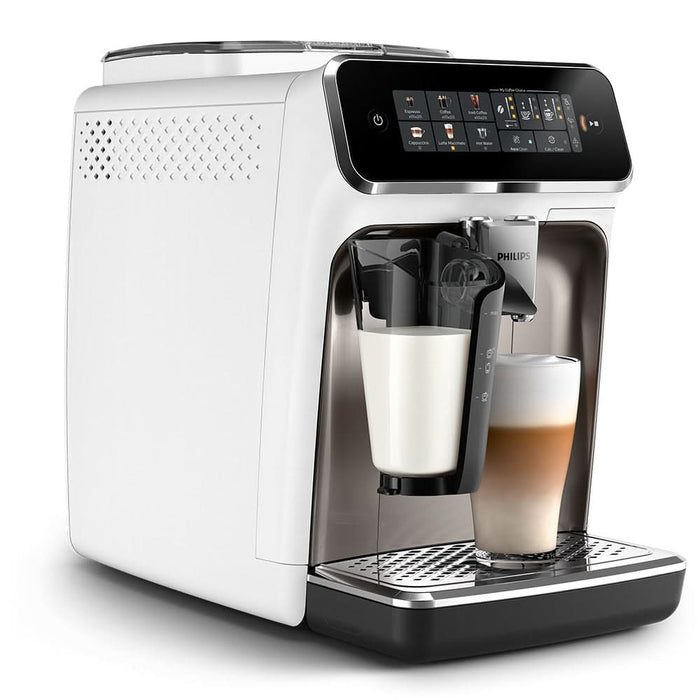 Espressor automat PHILIPS S3300 LatteGo EP3343/90, 1.8l, 1500W, 15 bar, alb-crom WALTI