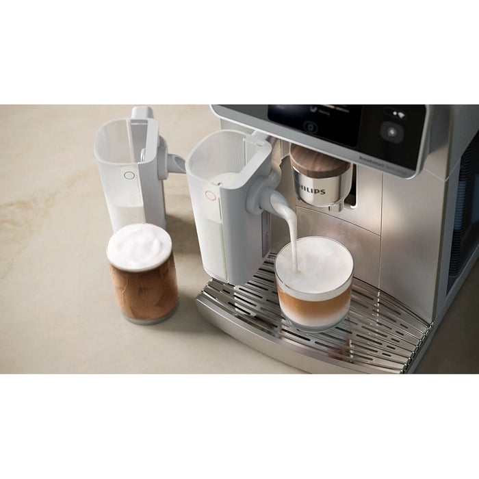 Espressor automat PHILIPS Cafe Aromis Seria 8000 EP8757/20, 1.9l, 1500W, 15 bar, argintiu deschis - WALTI WALTI
